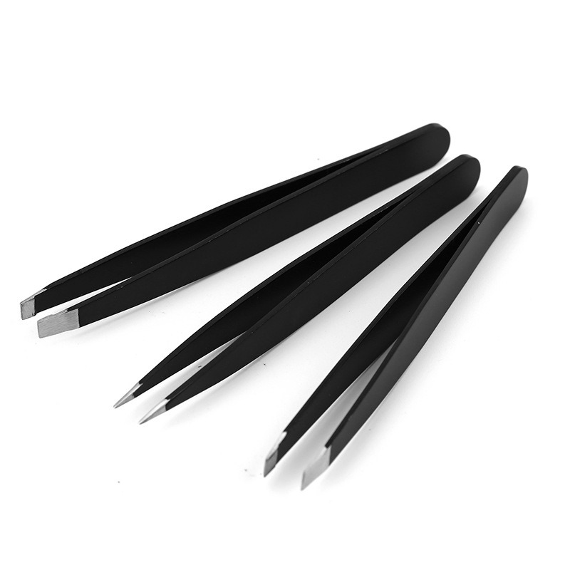  3 Pieces Eyebrow Tweezers Kit MF-TT07